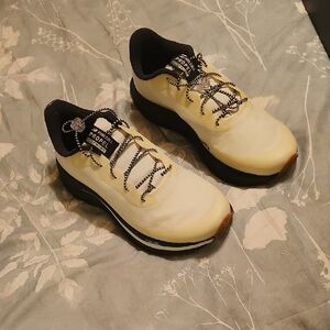 New Balance Yellow and Black Sneakers